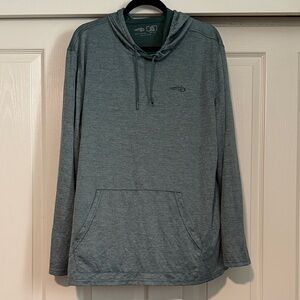 Men's Charcoal Hoodie by Reel Life